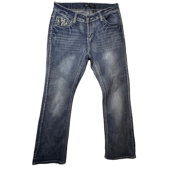 10 Love Nation Embellished Jeans - Picture 1 of 6